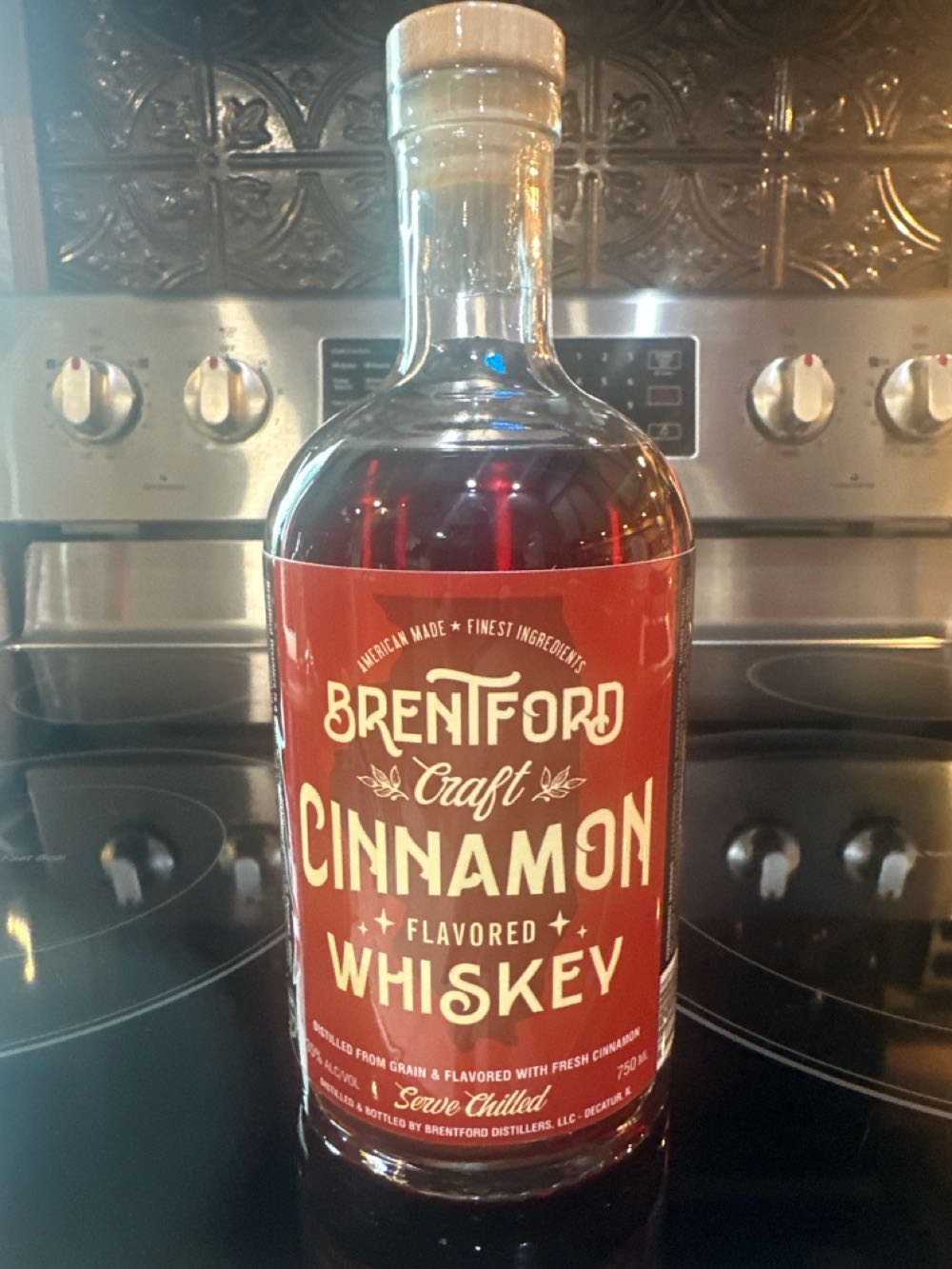 Brentford Distilling Co. Cinnamon Flavored Whiskey