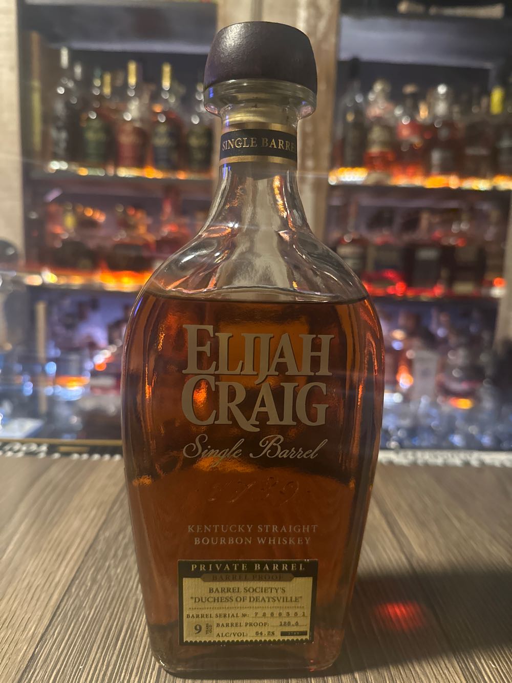 Elijah Craig Private Barrel 9 Year “Duchess of Deatsville”