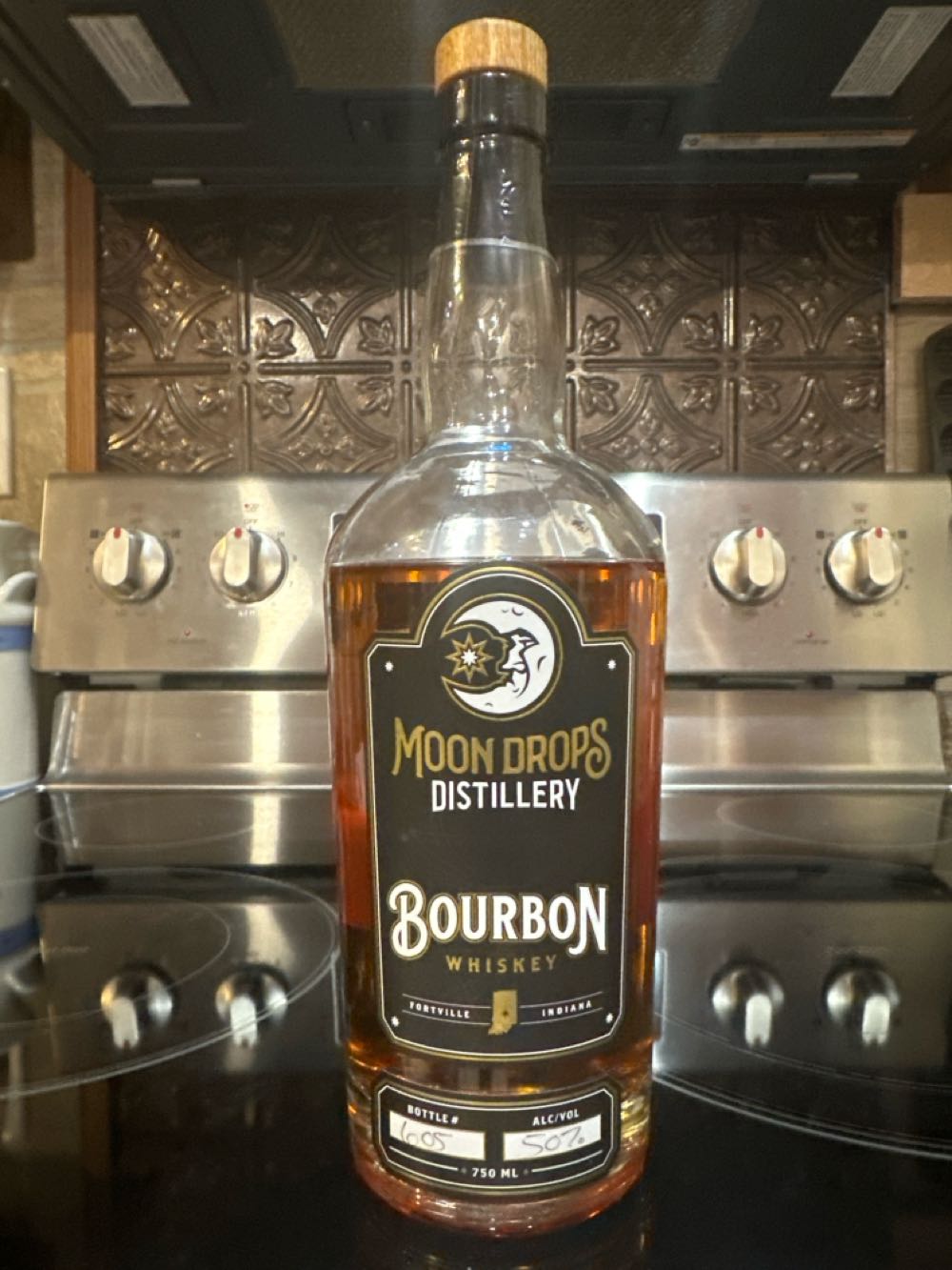 Moon Drops Distillery Bourbon Whiskey