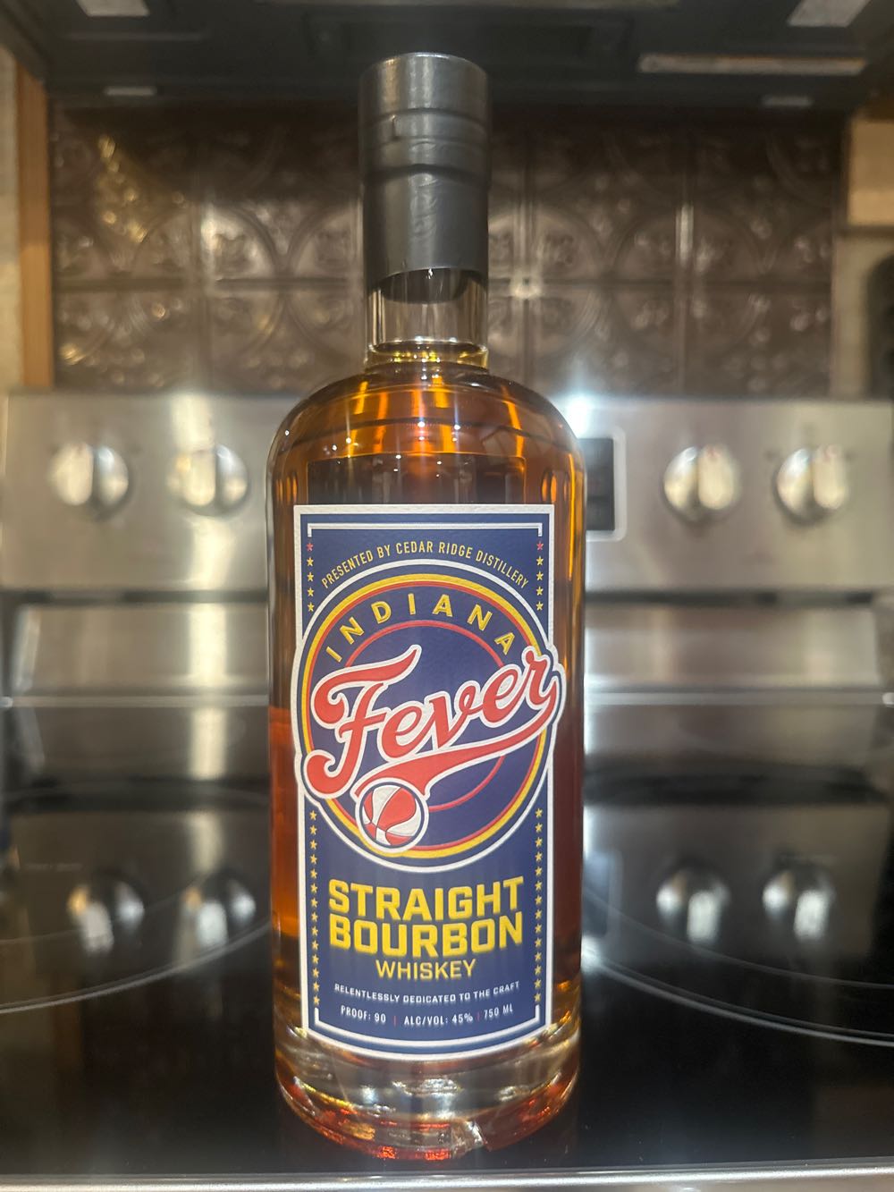 Cedar Ridge Distillery Indiana Fever Straight Bourbon Whiskey
