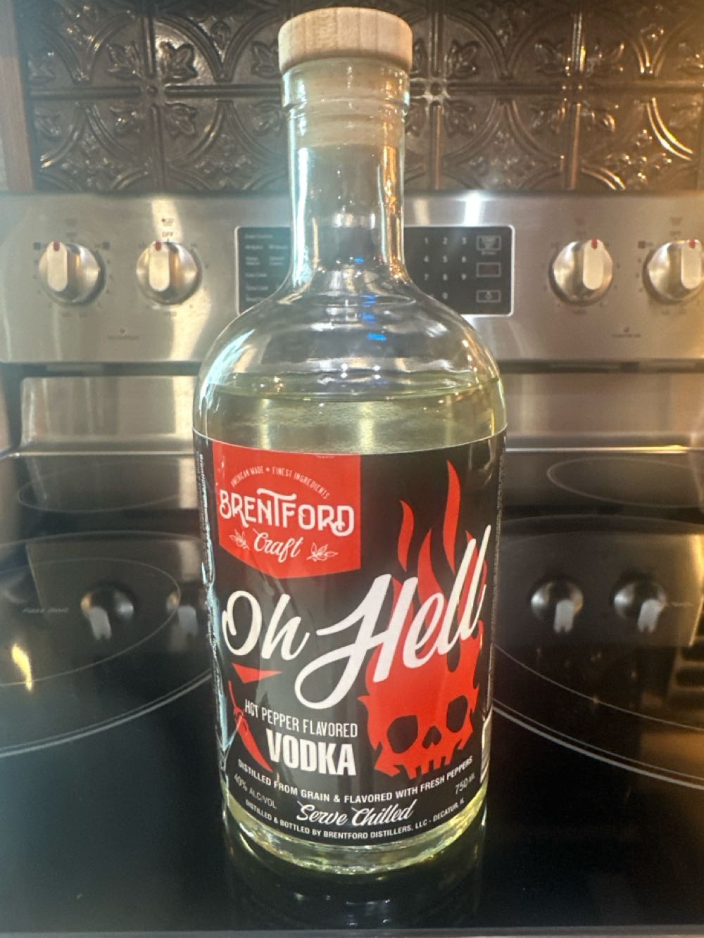 Brentford Distiing Co. Oh Hell Hot Pepper Vodka