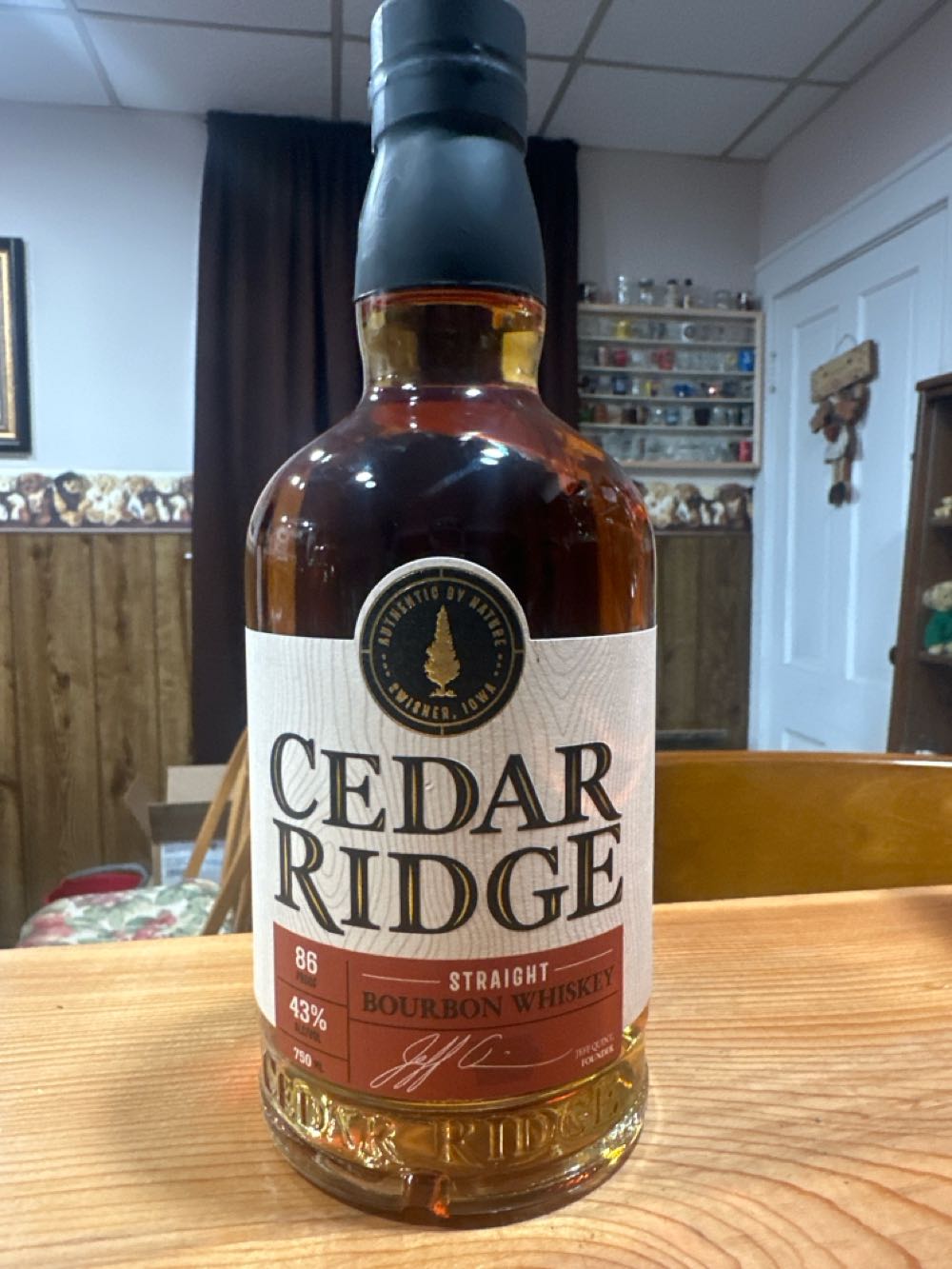 Cedar Ridge Straight Bourbon