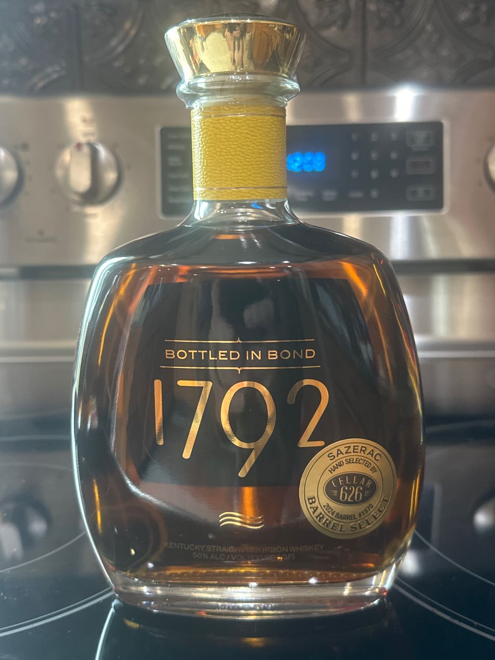 1792 Bottled In Bond Cyclone Liquors Cellar 626 Barrel Pick
