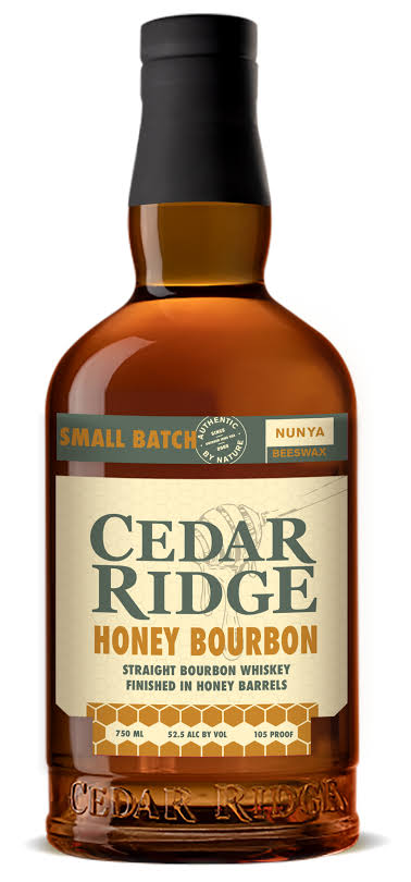Cedar Ridge Honey Bourbon Straight Bourbon Finished in Honey Barrels