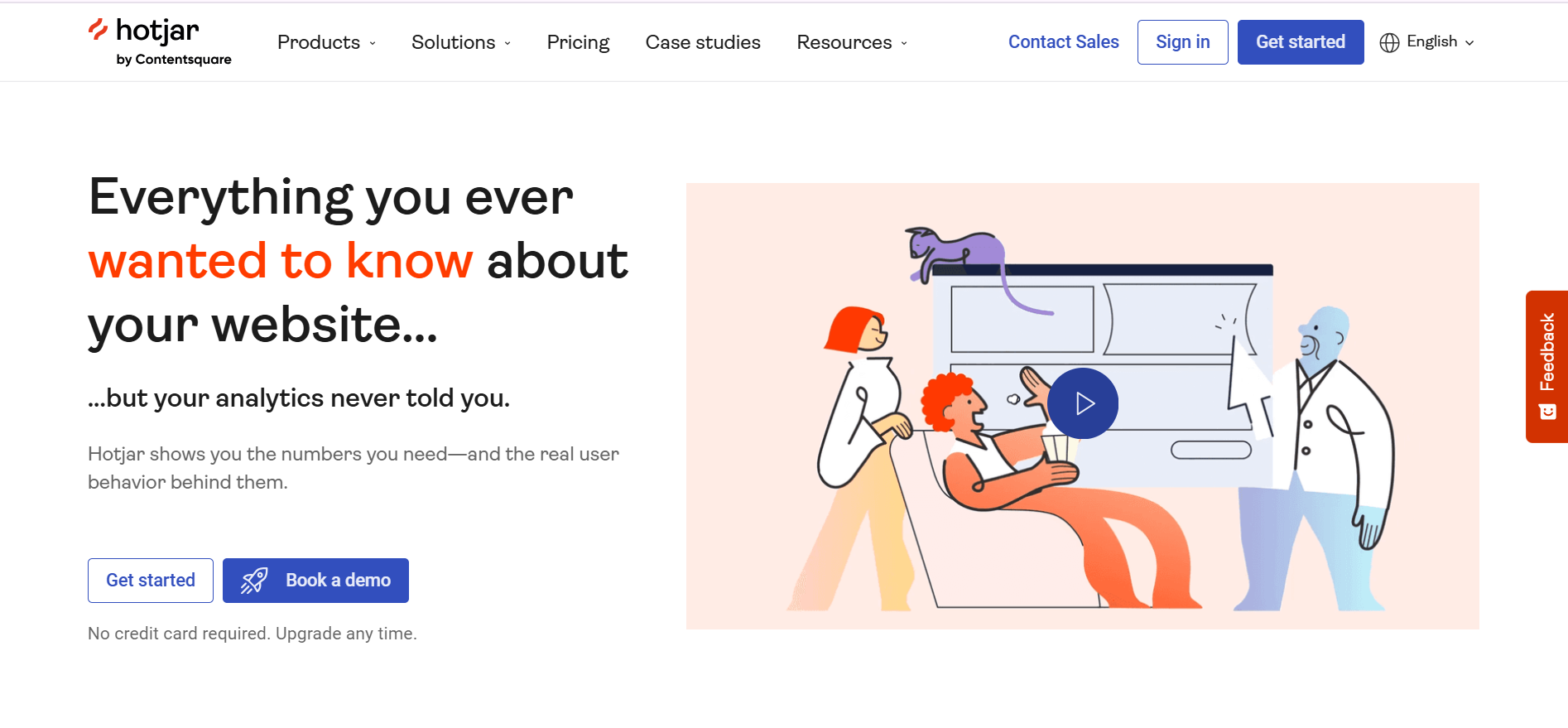 Hotjar website