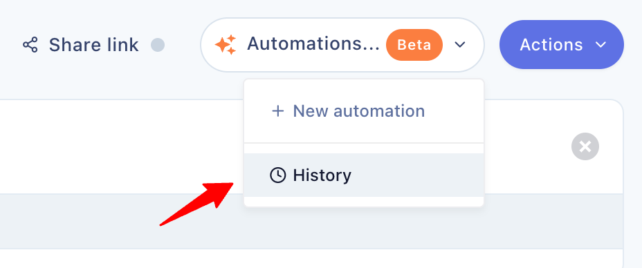 Automation history