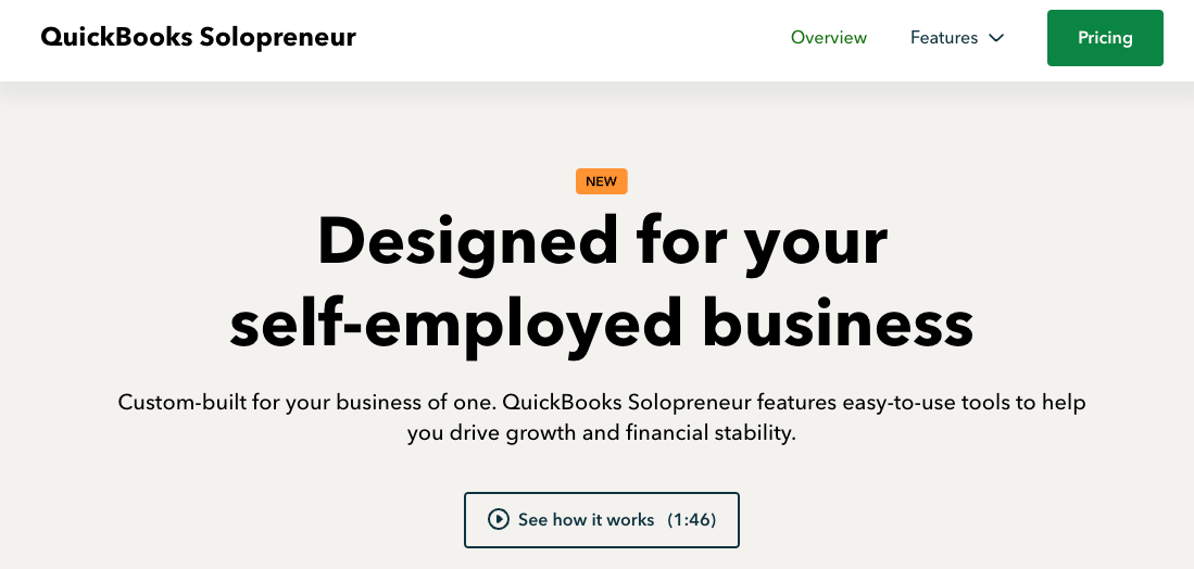 Quickbooks website