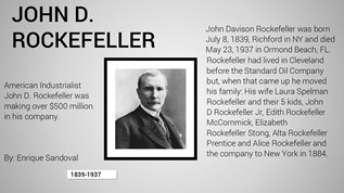 John D Rockefeller By 201399 On Emaze