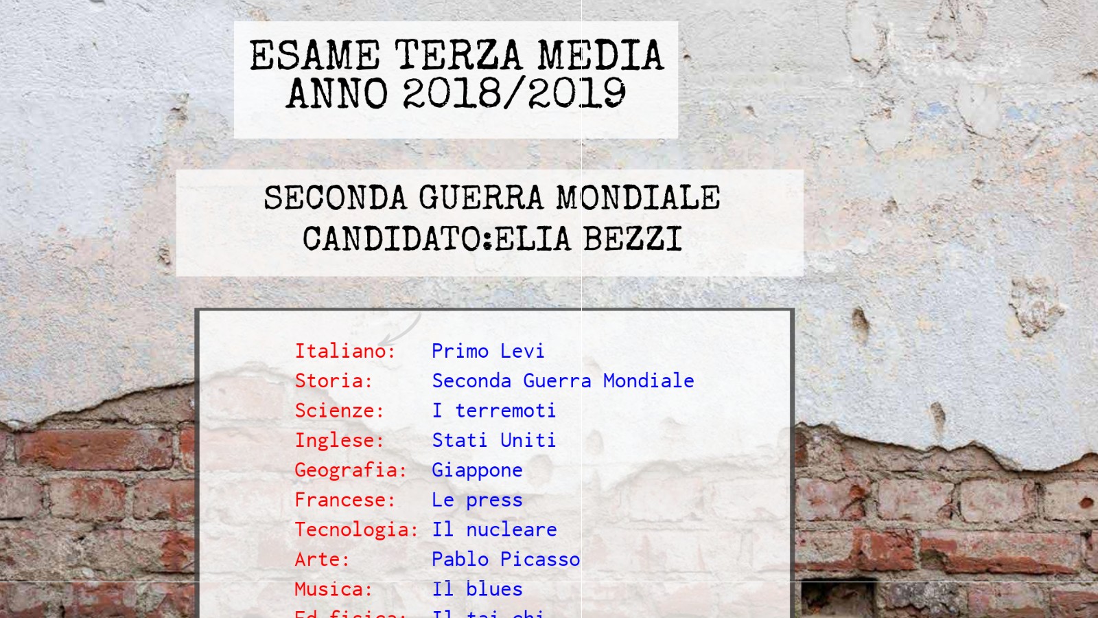 tesina primo levi seconda guerra mondiale