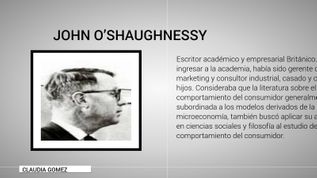 JOHN O'SHAUGHNESSY CLAUDIA GOMEZ by claucy221 on emaze