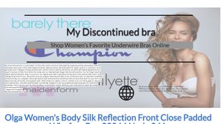 Bali – My Discontinued Bra