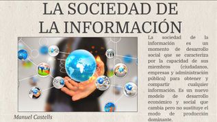 La sociedad de la información. by pemr050129mmcxrba8 on emaze