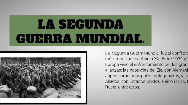 la segunda guerra mundial. by jgallardoperdomo on emaze