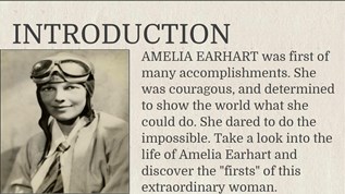 earharts firsts by lopezy1468 on emaze amelia earhart accomplishment