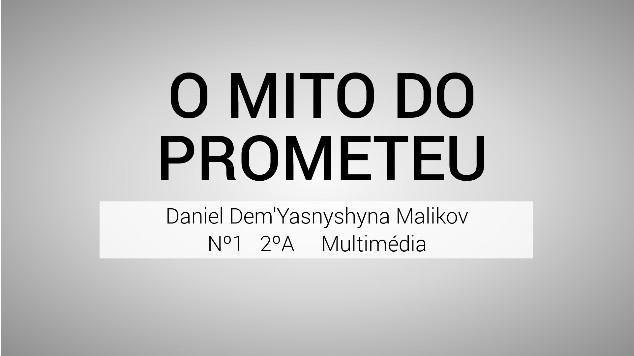 O mito de Prometeu