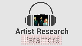 Paramore's album covers