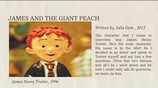 james and the giant peach james henry trotter