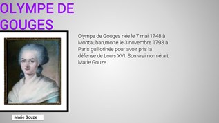 Olympe De Gougesth By Olympedegouges1 On Emaze