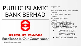 Public Islamic Bank By Afrahman186 On Emaze