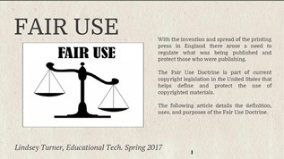 Fair Use by turnerla on emaze
