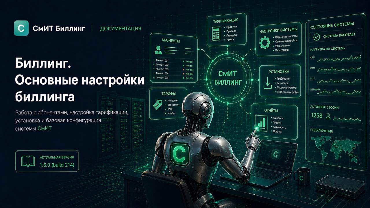 Биллинг — основные настройки