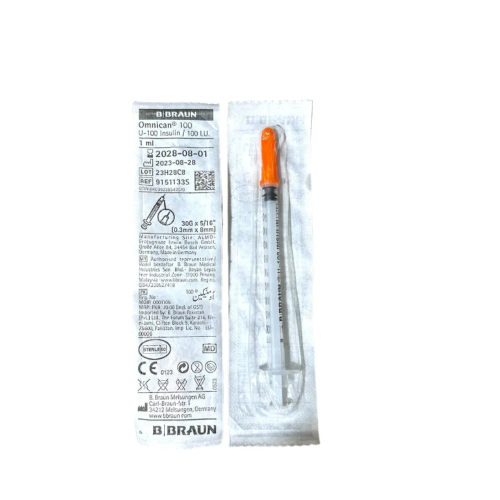 1CC SYRINGE OMNICAN B BROWN 100S
