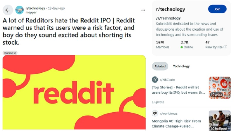 科技股IPO來了！Reddit趁美股AI熱上市 為何鄉民大怒、專家喊話「別碰」？
