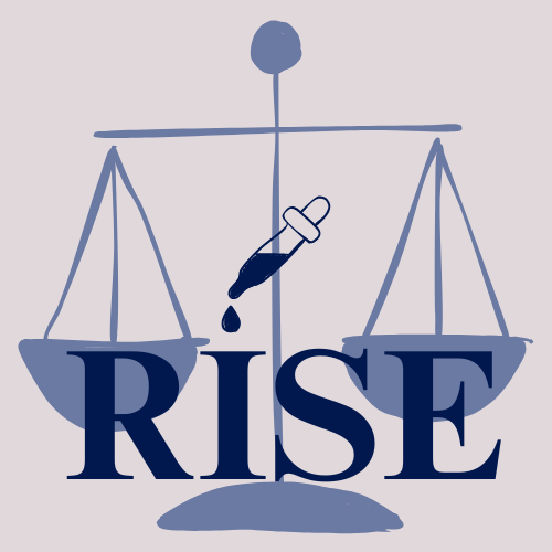 Research, Inquiry, Science in Ethics Club logo