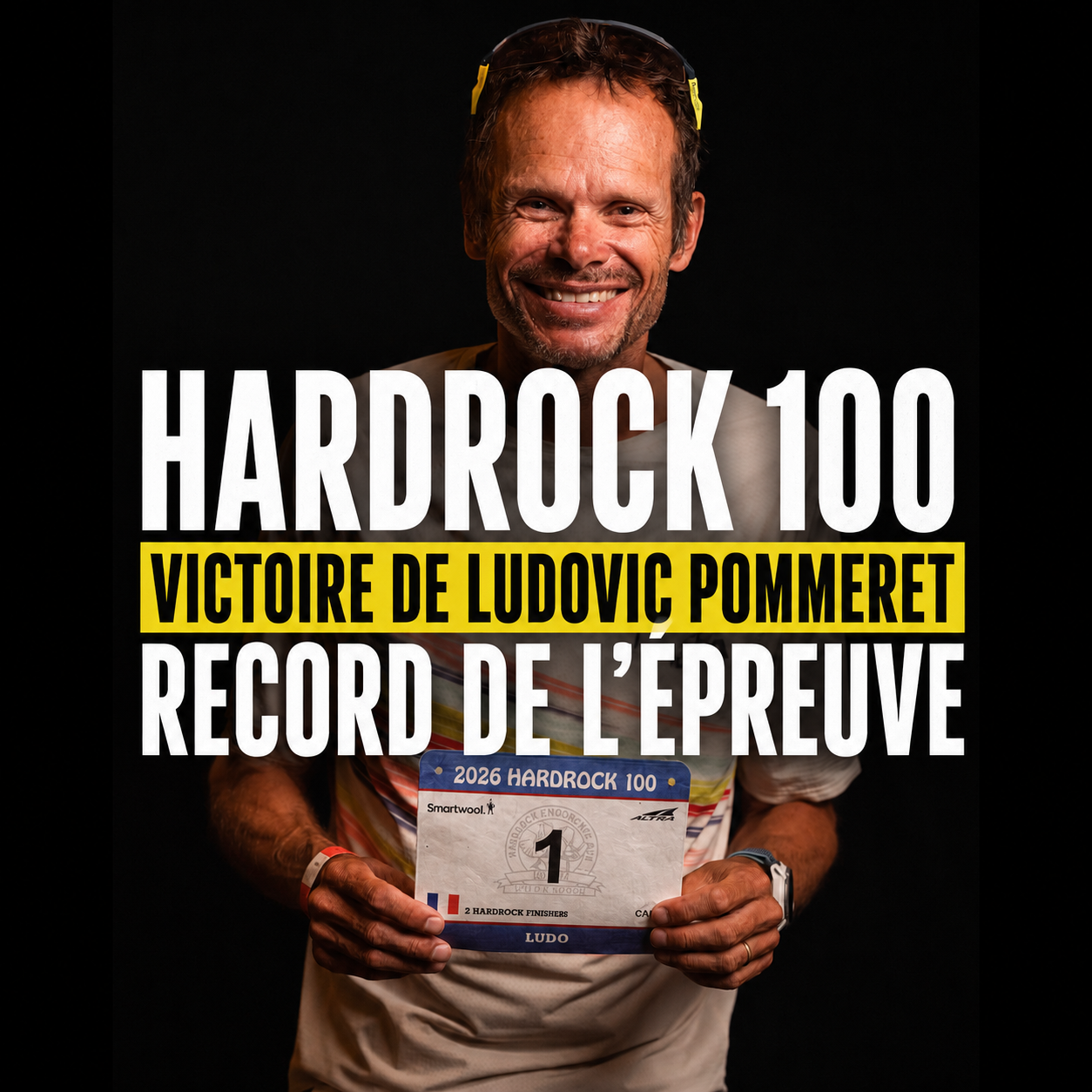 Ludovic Pommeret remporte la hardrock 100