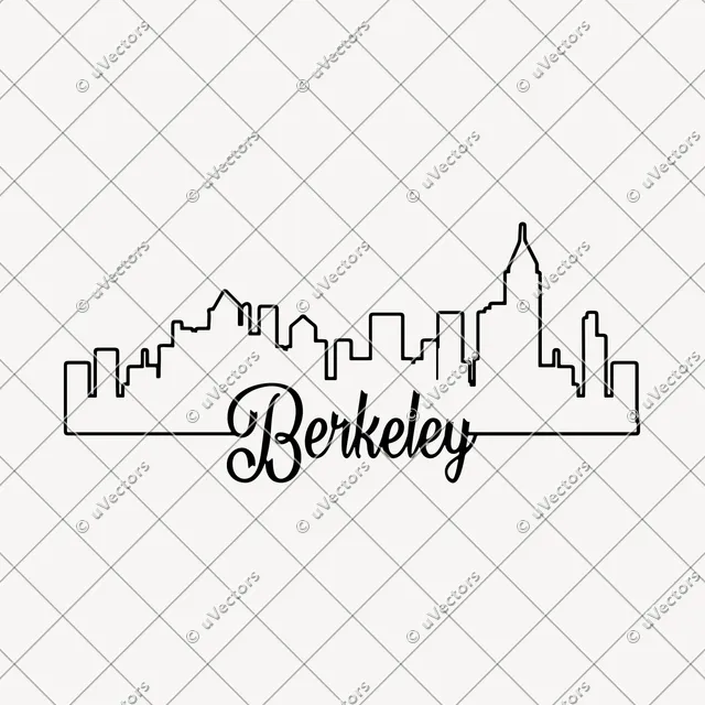 Berkeley Outline SVG