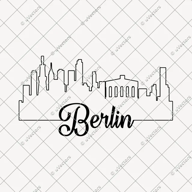 Berlin Outline SVG