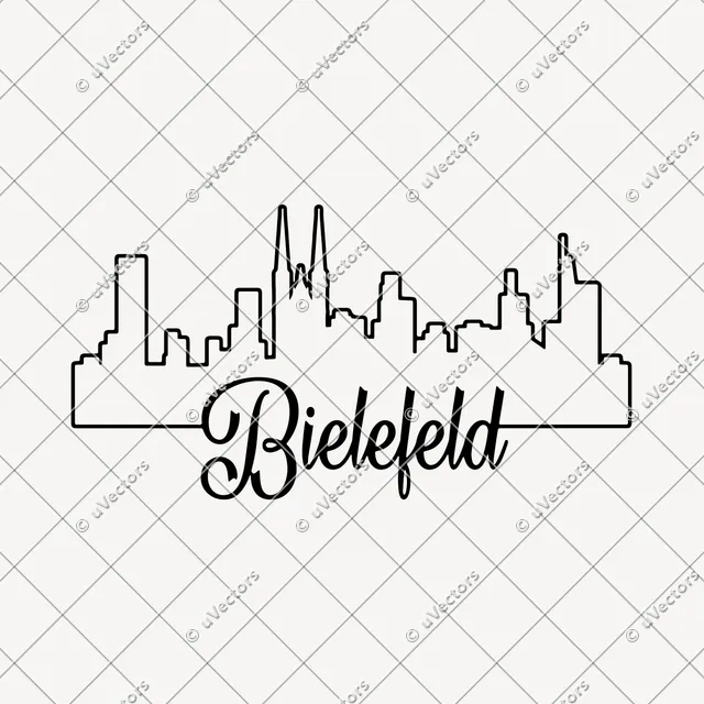 Bielefeld Outline SVG