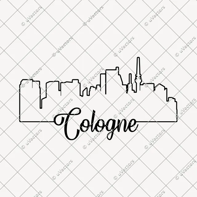 Cologne Outline SVG