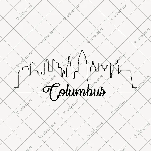 Columbus Outline SVG