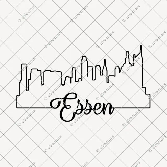 Essen Outline SVG