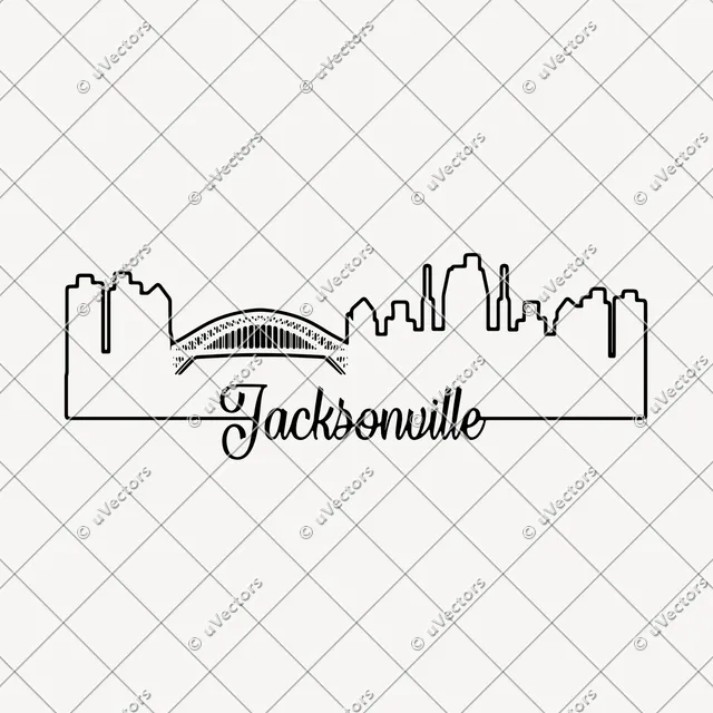 Jacksonville Outline SVG