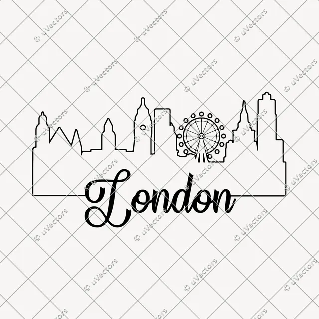 London Outline SVG