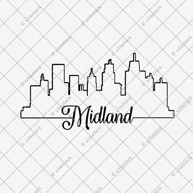 Midland Outlines Outline SVG