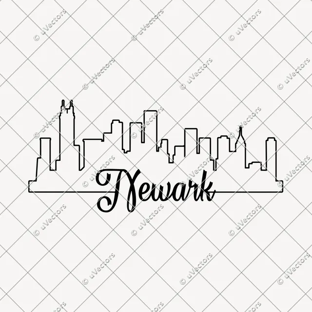 Newark Outline SVG