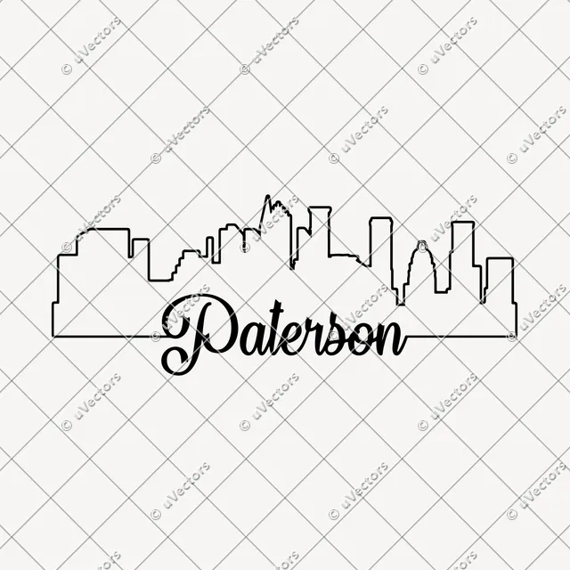 Paterson Outline SVG