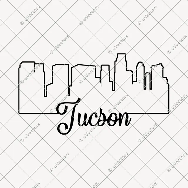 Tucson Outline SVG