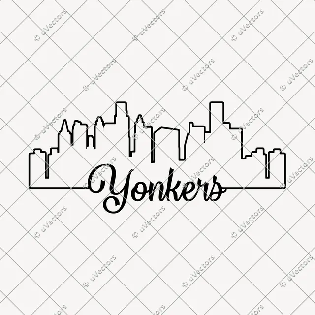 Yonkers Outline SVG