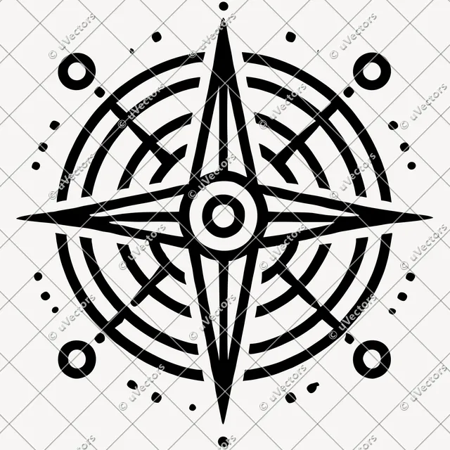 Compass Design 14 SVG