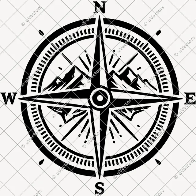Compass Design 17 SVG