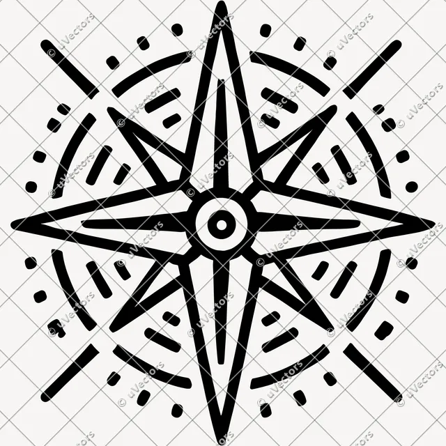 Compass Design 18 SVG
