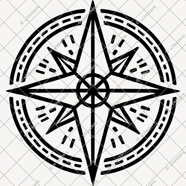 Compass Design 19 SVG