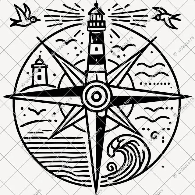 Compass Design 20 SVG