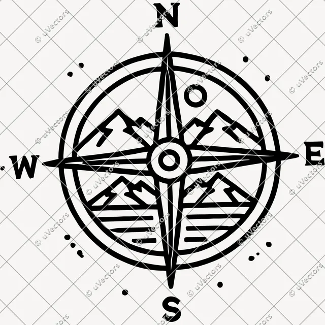 Compass Design 22 SVG