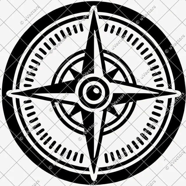 Compass Design 6 SVG
