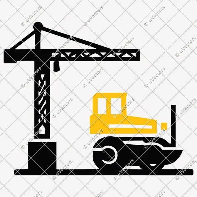 Construction Vehicles Design 13 SVG